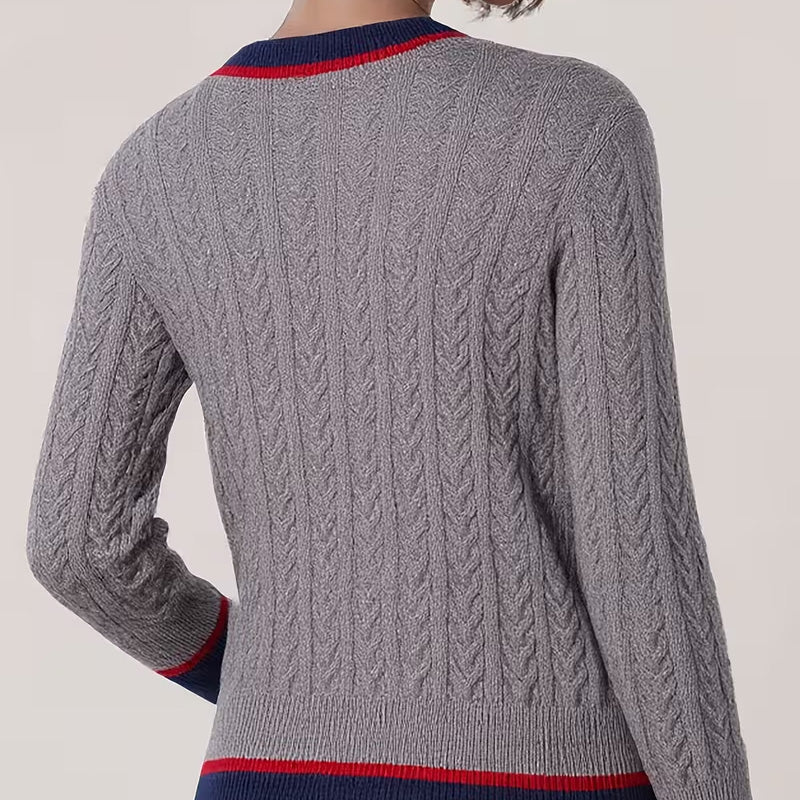 Harper Cable Knit Cardigan