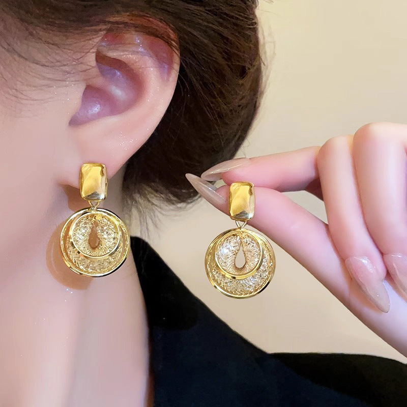Aurora Mesh Drop Earrings