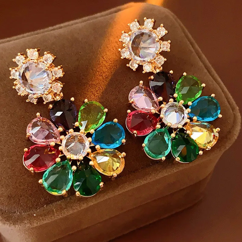 Harper Rainbow Crystal Drops