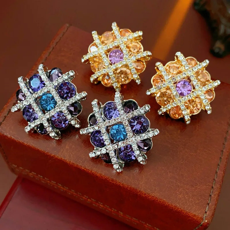 Clara Crystal Studs
