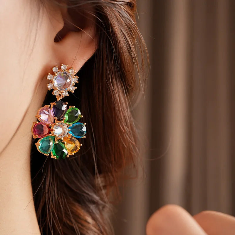 Harper Rainbow Crystal Drops