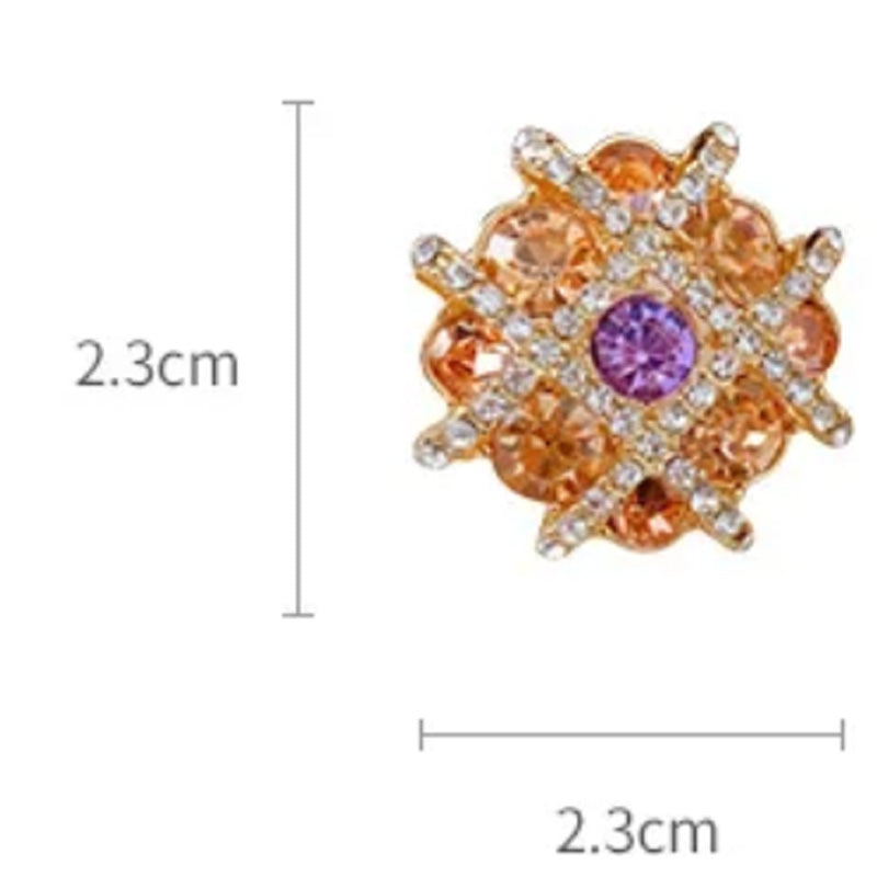 Clara Crystal Studs