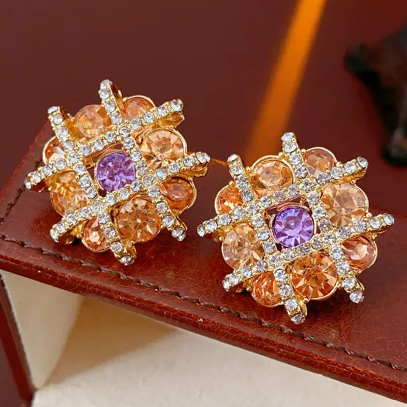 Clara Crystal Studs