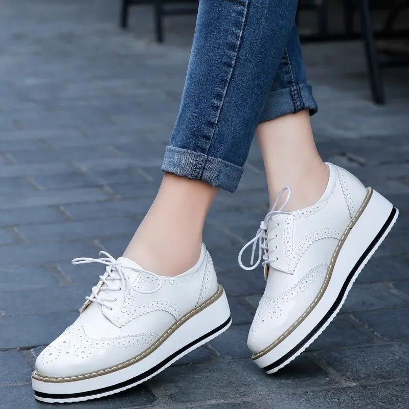 Harper Platform Oxford Shoes
