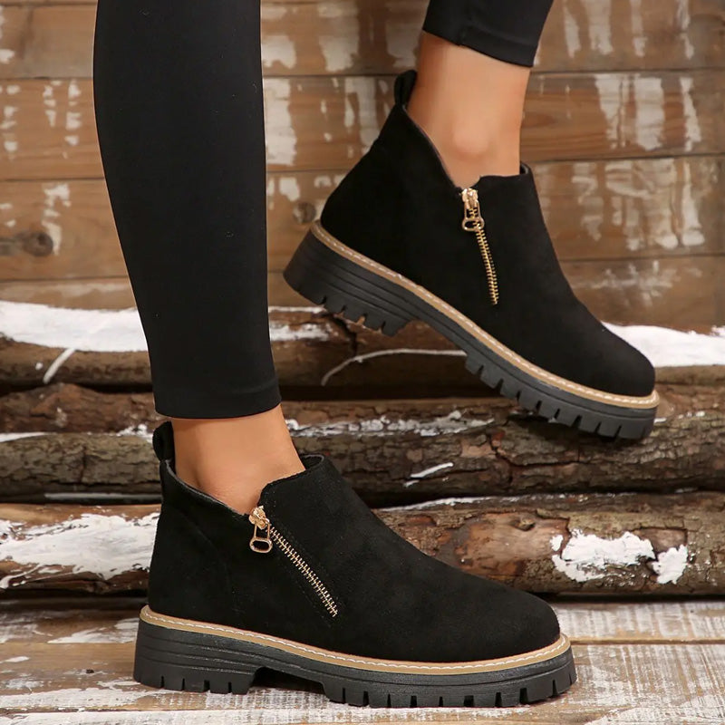 Tahlia Zip Ankle Boots