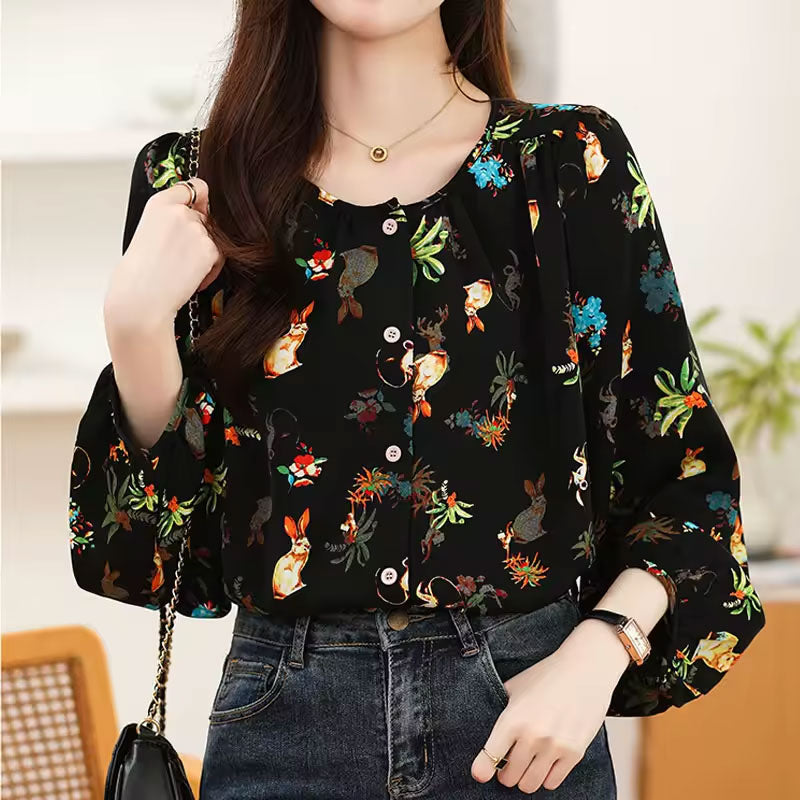 Willow Long-Sleeve Blouse