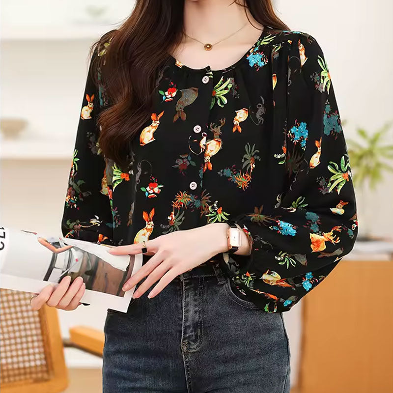 Willow Long-Sleeve Blouse