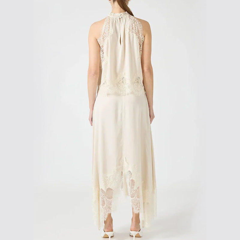 Amelia Lace Maxi Set