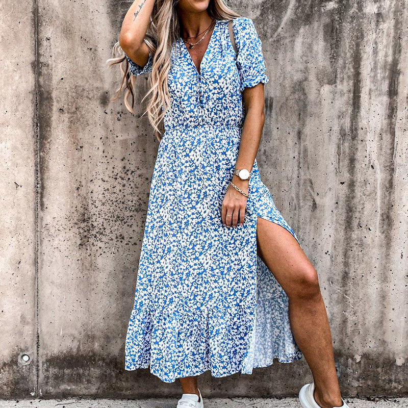 Meadow Bloom Midi Dress
