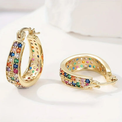 Tahlia Rainbow Hoops