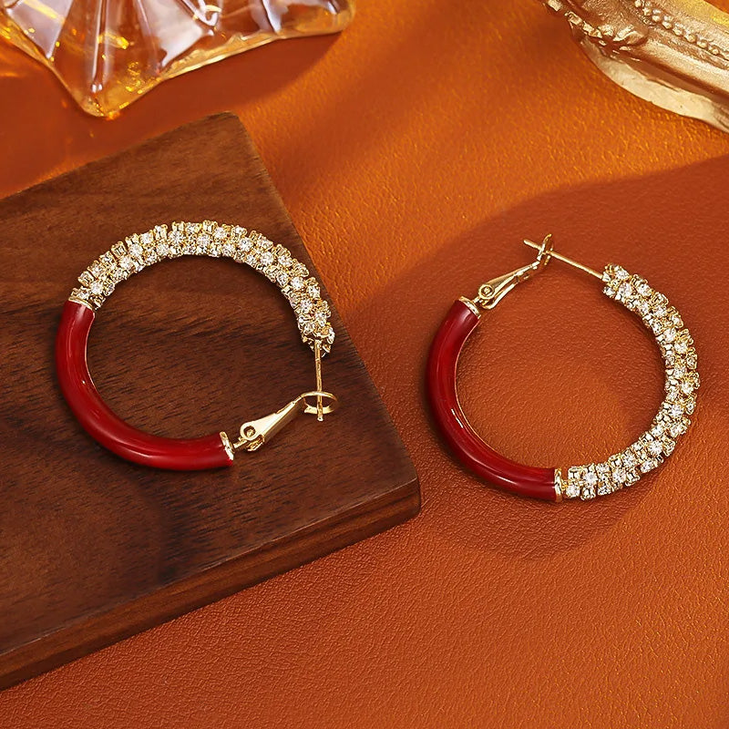 Lora Sparkle Hoops