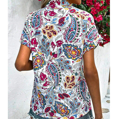 Sunset Garden Blouse
