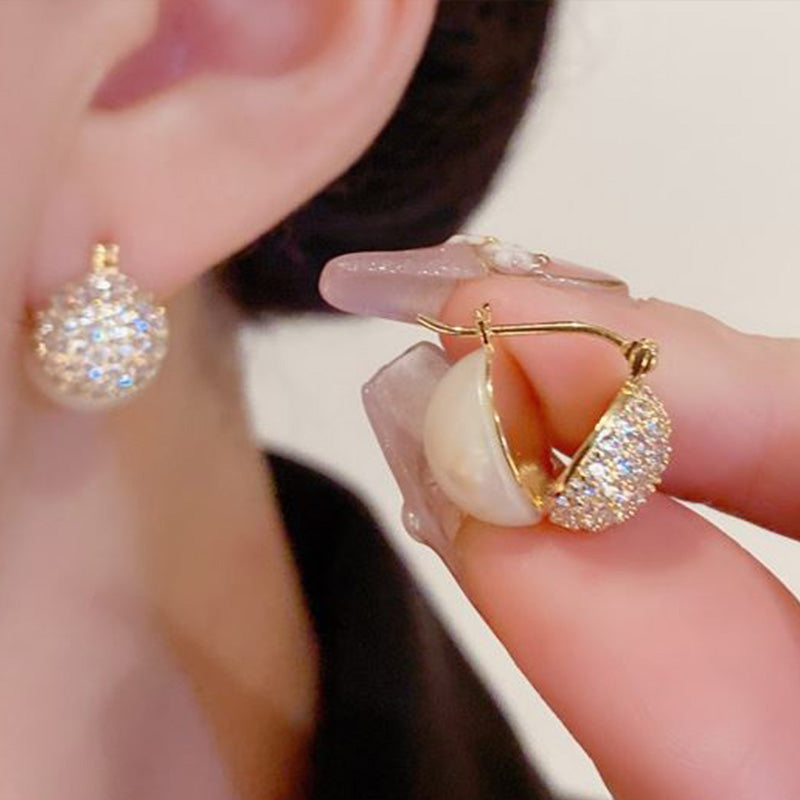 Maddison Pearl Spark Hoops