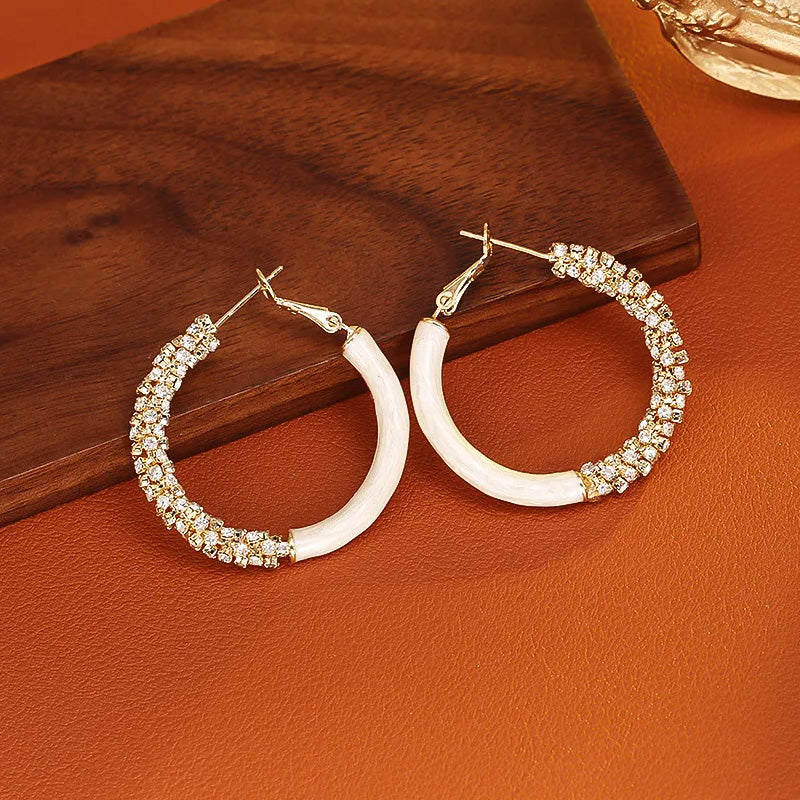 Lora Sparkle Hoops