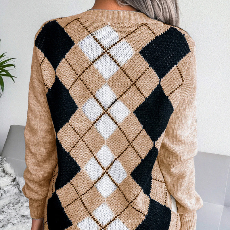 Harriet V-Neck Knit Jumper