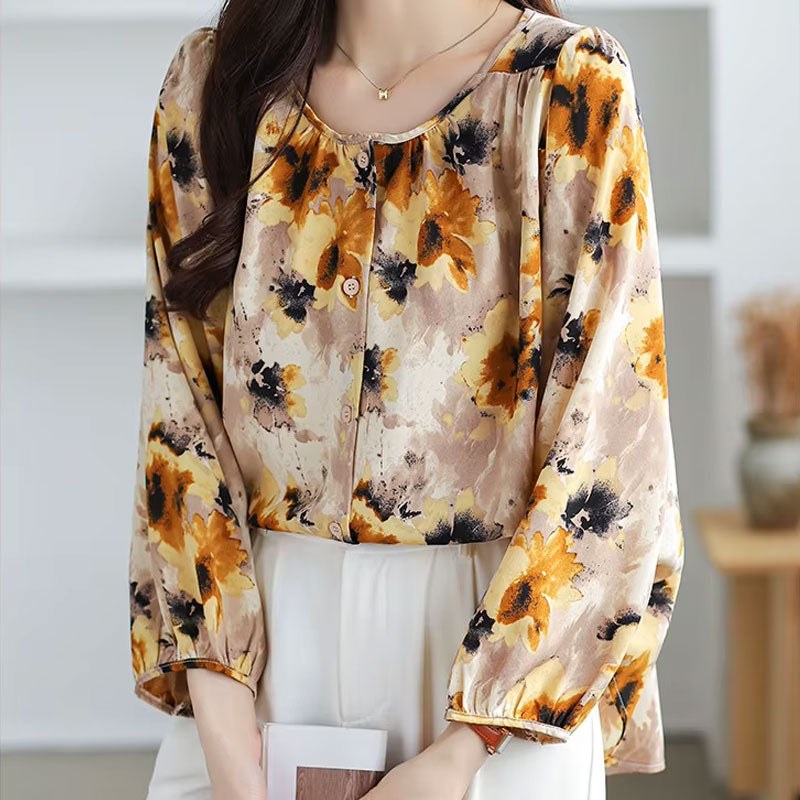 Abigail Long-Sleeve Blouse