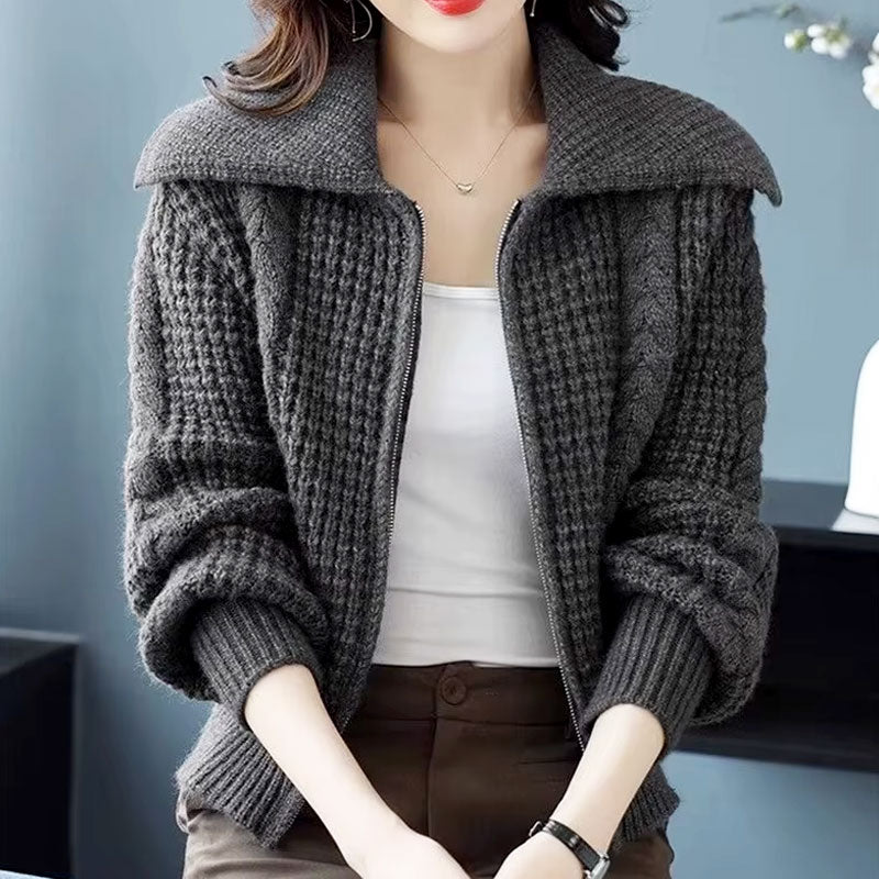Harriet Wide Collar Cardigan
