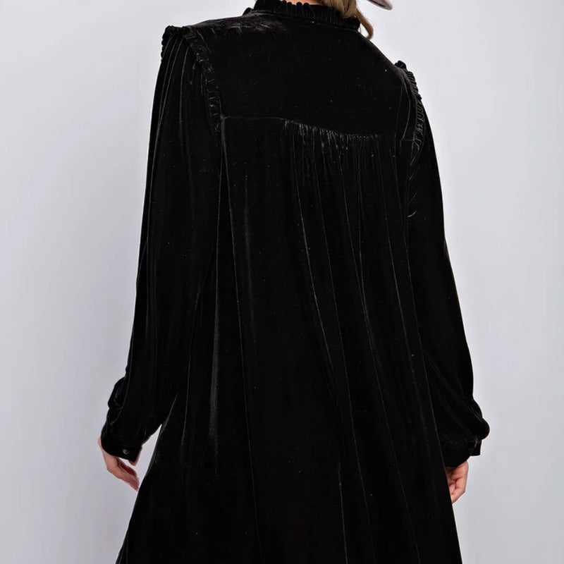 Olivia Velvet Dress