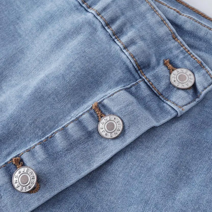 Side Snap Denim
