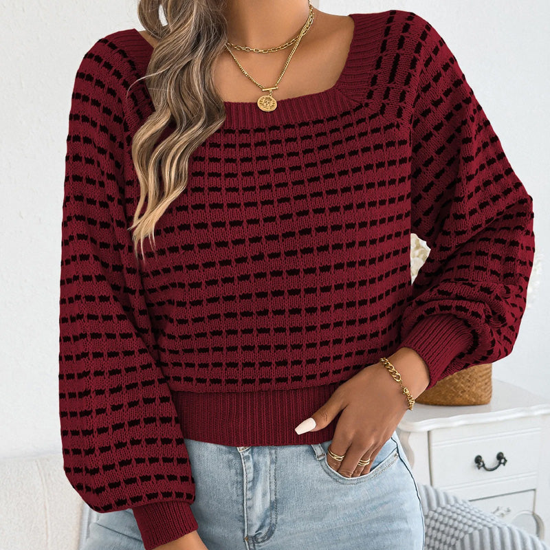 Willow Square-Neck Jumper