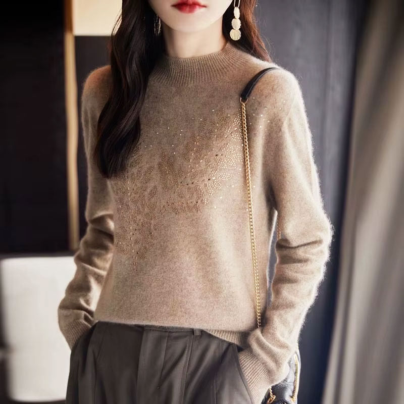 Adeline Leaf Embellishments Sweater