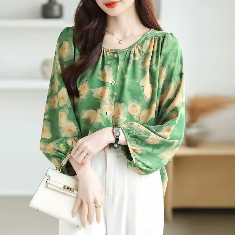 Victoria Long-Sleeve Blouse