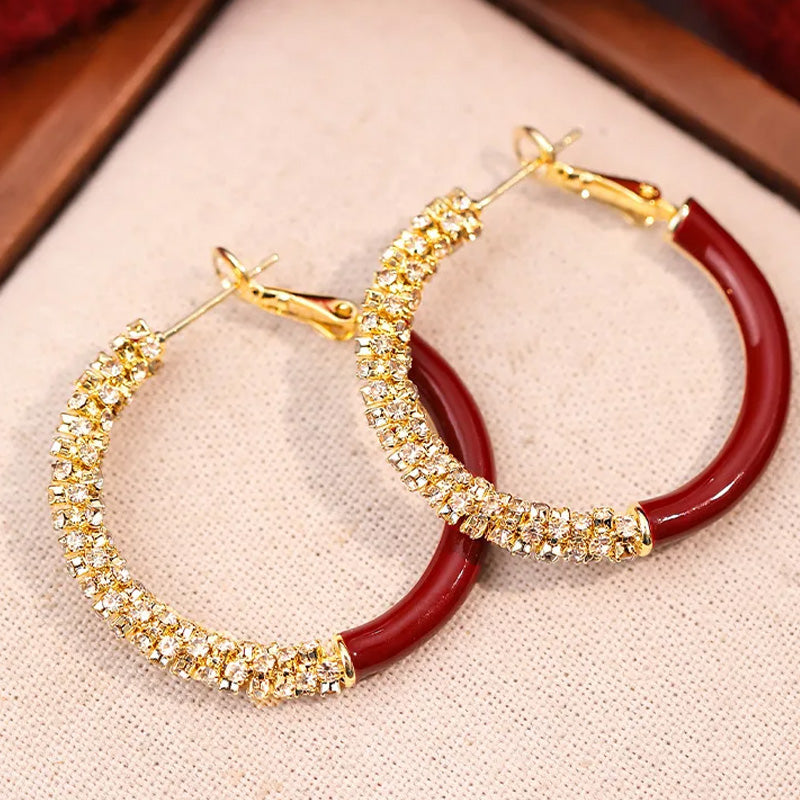 Lora Sparkle Hoops