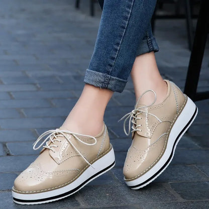 Harper Platform Oxford Shoes