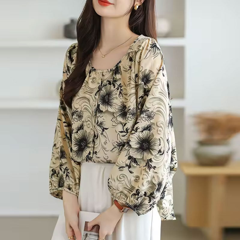 Maya Long-Sleeve Blouse