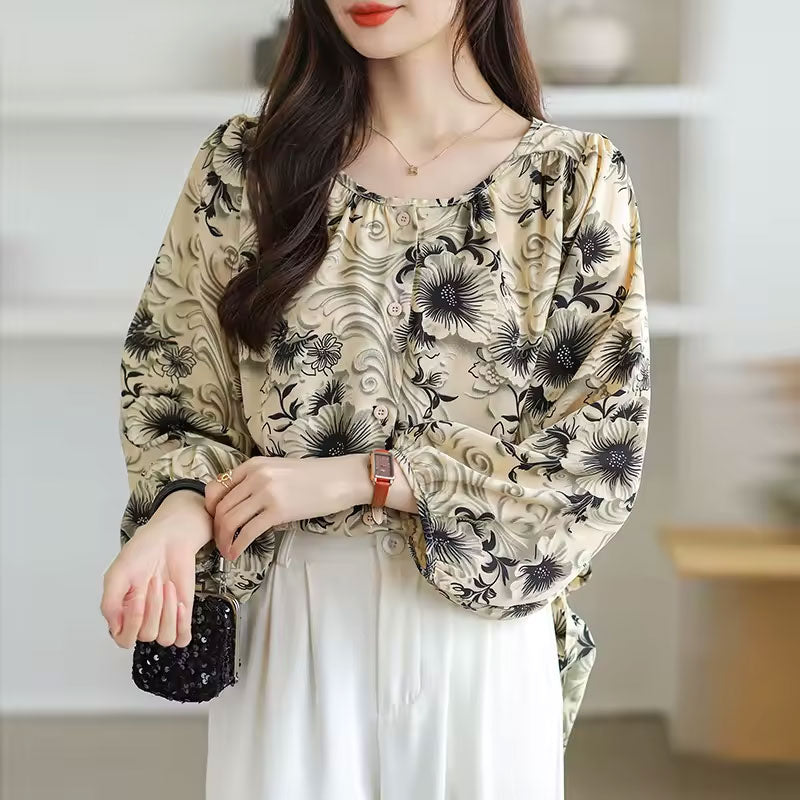 Maya Long-Sleeve Blouse