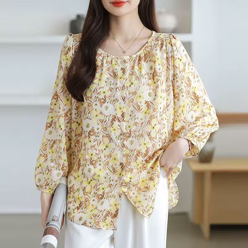 Victoria Long-Sleeve Blouse