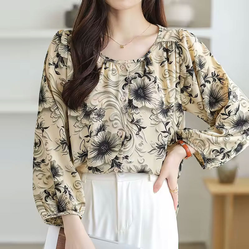Maya Long-Sleeve Blouse