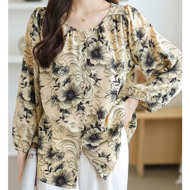 Maya Long-Sleeve Blouse