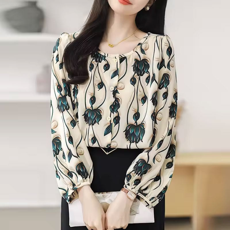 Maya Long-Sleeve Blouse