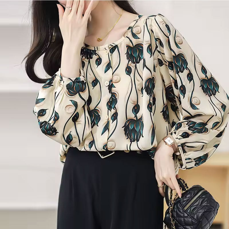 Maya Long-Sleeve Blouse