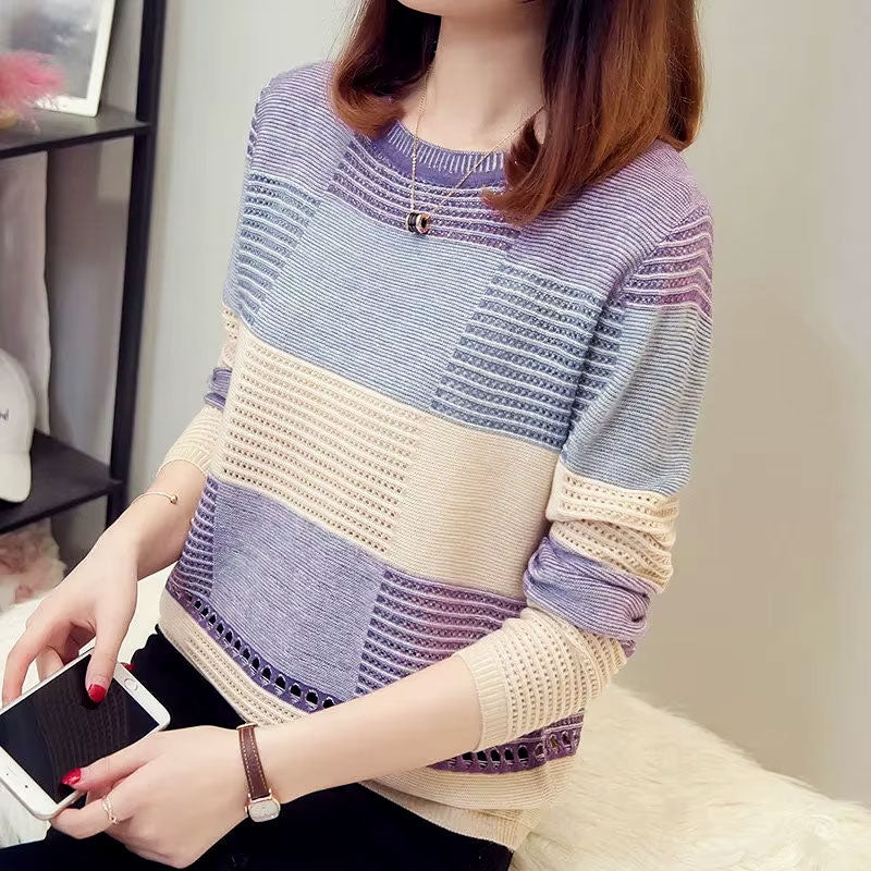 Eliana Color-Block Sweater