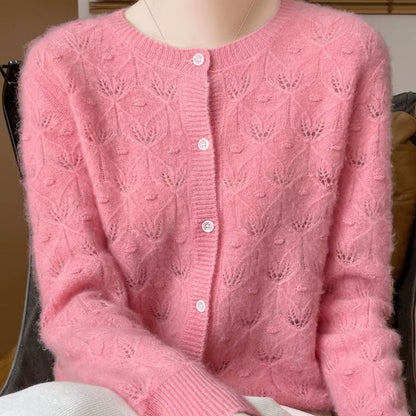 Ariana Floral Knit Cardigan