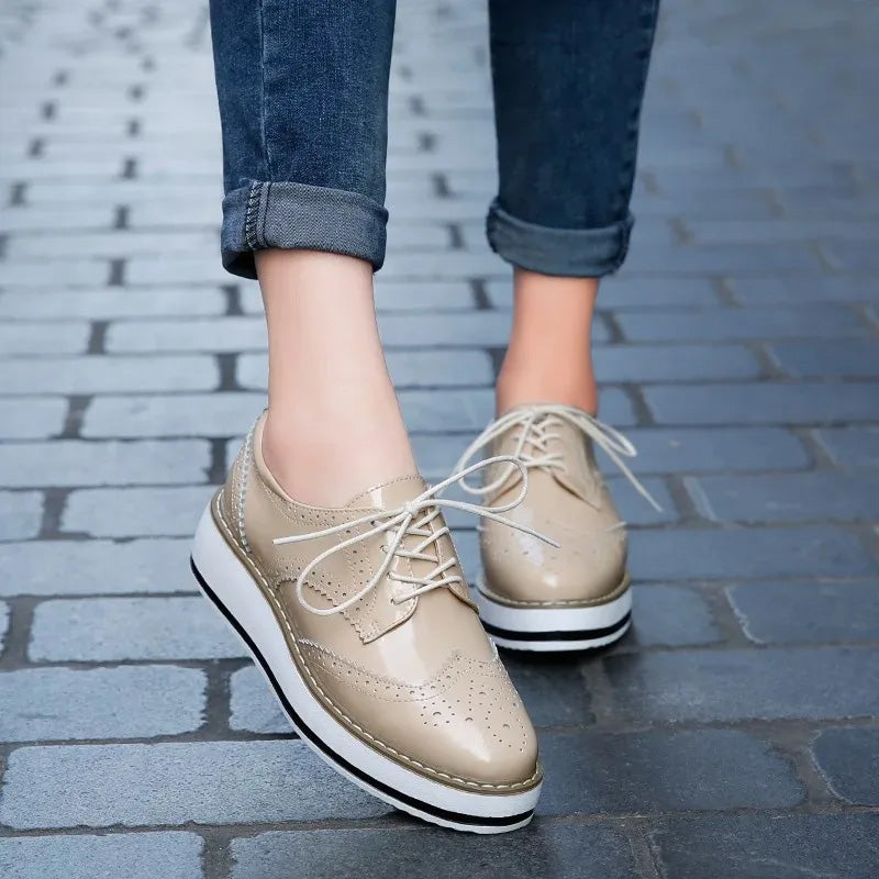 Harper Platform Oxford Shoes