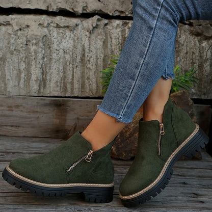 Tahlia Zip Ankle Boots