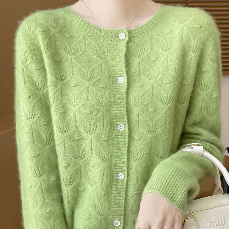 Ariana Floral Knit Cardigan