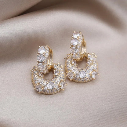 Harper Crystal Link Earrings