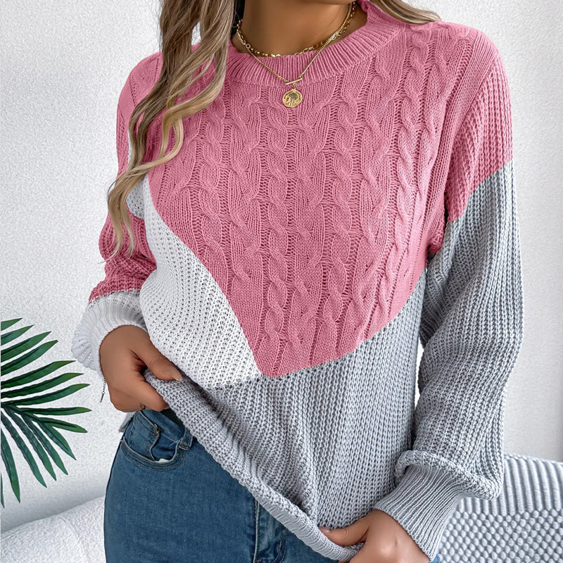 Edith Dual-Tone Knit