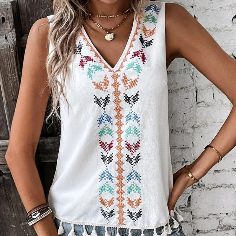 Sierra Embroidered Tank