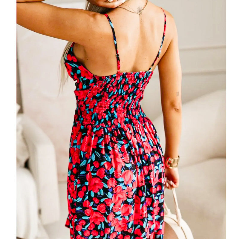 Breezy Bloom Smocked Dress
