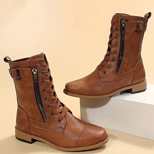 Charlotte Lace-Up Boots
