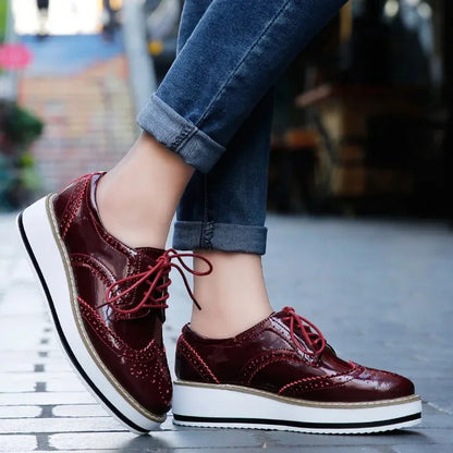Harper Platform Oxford Shoes