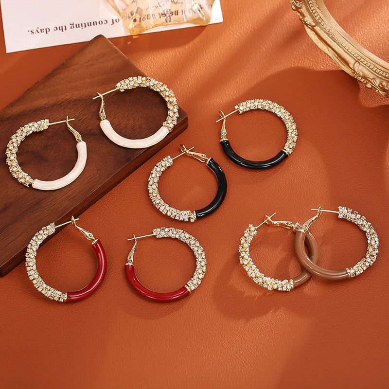 Lora Sparkle Hoops