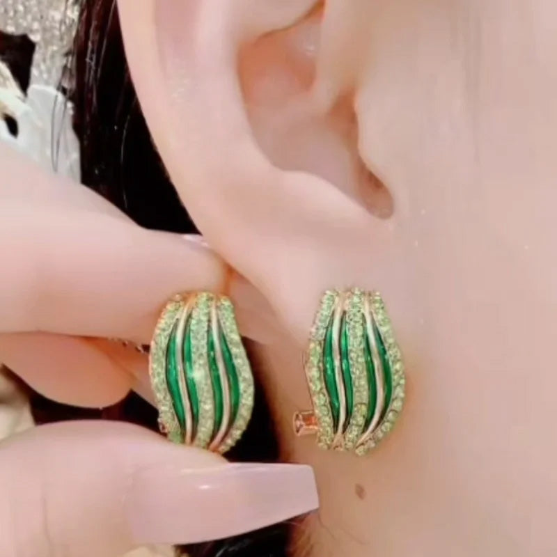 Vanessa Curve Earrings