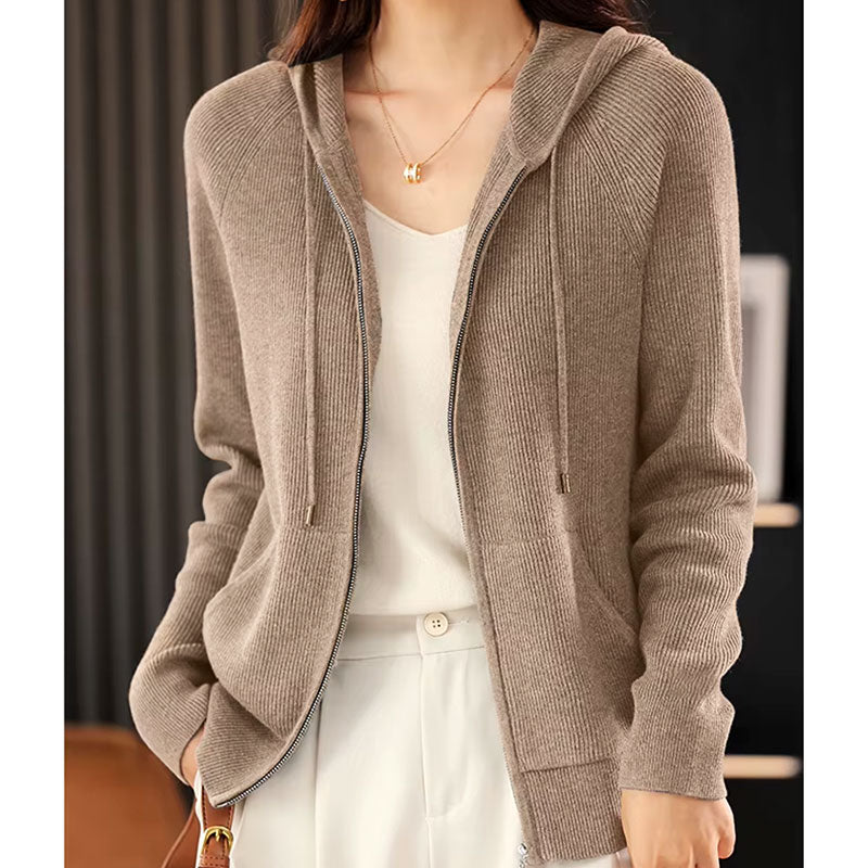 Audrey Hooded Cardigan