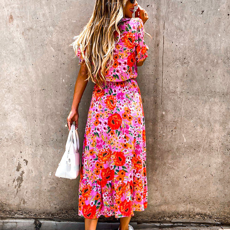Bloomtrail Midi Dress